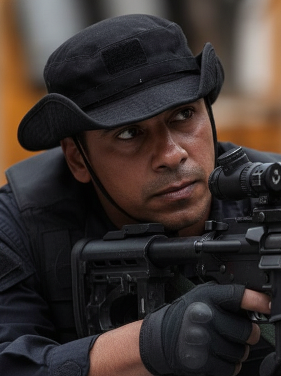 Daniel Rocca – BOPE/PMERJ, Fundador do GAP (Grupo de Atiradores de Precisão do BOPE), Instrutor de Tiro de Precisão, Armamento e Tático